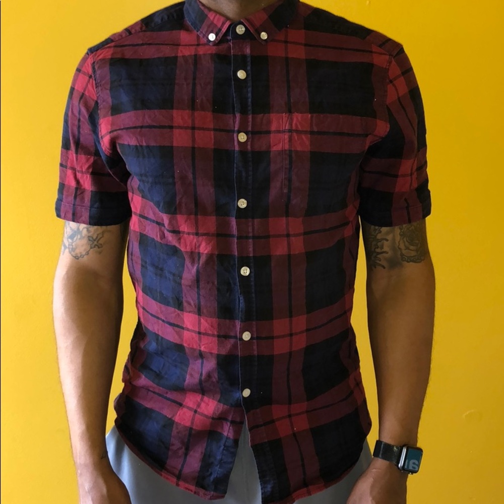 Plaid Polo
